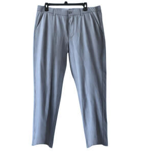 Libin Men's Gray/Blue Golf Work Pants 35Wx 30L Quick Dry Stretch Lightweight